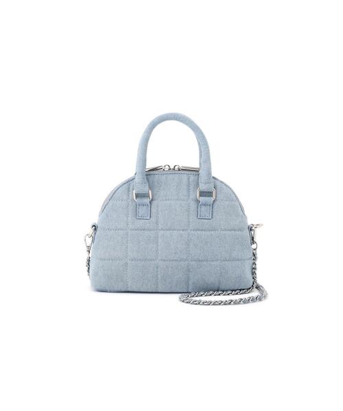 FREE'S MART（フリーズマート）の「ハーフムーンショルダーバッグ（トートバッグ・レディース・ブラック/ブルー/ホワイト・ﾌﾘ-）」の11枚目の写真