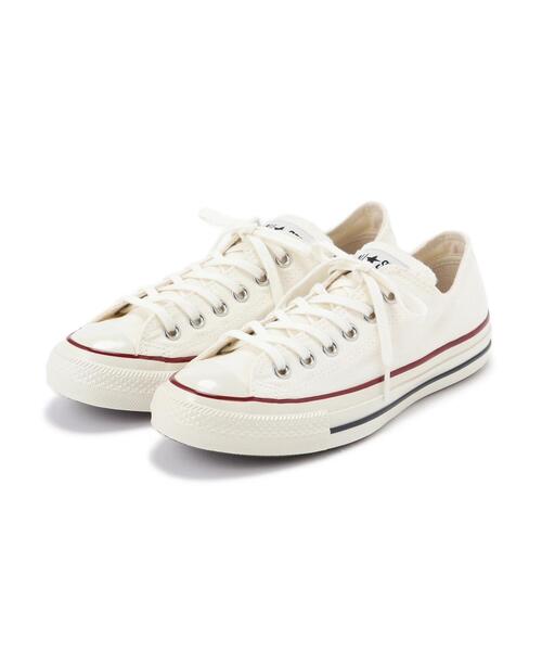NATURAL BEAUTY BASIC（ナチュラルビューティーベーシック）の「◇コンバースＡＳ　ＵＳ　ＯＸ（スニーカー・レディース・ホワイト/ブラック・23.5cm/24.5cm）」の3枚目の写真