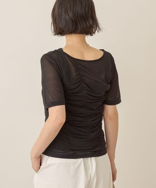 AMERICAN HOLIC(アメリカンホリック)の「【2点SET】アシメシアーT+ラメタンクトップ(アンサンブル・レディース・ミント/ブラック・M/L)」の20枚目の写真