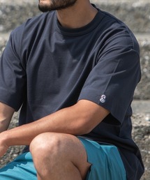 【SUNNY SMITH】へビーオンス Cool Smith ワッペン 半袖Tシャツ