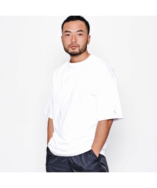 Sunny Smith(サニースミス)の「【SUNNY SMITH】へビーオンス Cool Smith ワッペン 半袖Tシャツ(Tシャツ/カットソー・メンズ・チャコール/ネイビー/オフホワイト・MEDIUM/LARGE)」の20枚目の写真