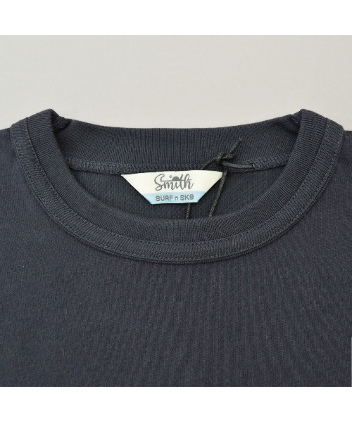 Sunny Smith(サニースミス)の「【SUNNY SMITH】へビーオンス Cool Smith ワッペン 半袖Tシャツ(Tシャツ/カットソー・メンズ・チャコール/ネイビー/オフホワイト・MEDIUM/LARGE)」の13枚目の写真