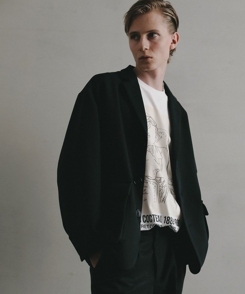 HEAR MY NAME（ヒアマイネーム）の「【EF(エフ)】アートT／JEAN COCTEAU（MEN）（Tシャツ/カットソー・メンズ・ホワイト・MEDIUM/LARGE）」の4枚目の写真