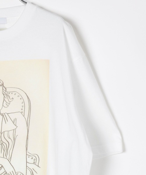 HEAR MY NAME（ヒアマイネーム）の「【EF(エフ)】アートT／JEAN COCTEAU（MEN）（Tシャツ/カットソー・メンズ・ホワイト・MEDIUM/LARGE）」の8枚目の写真