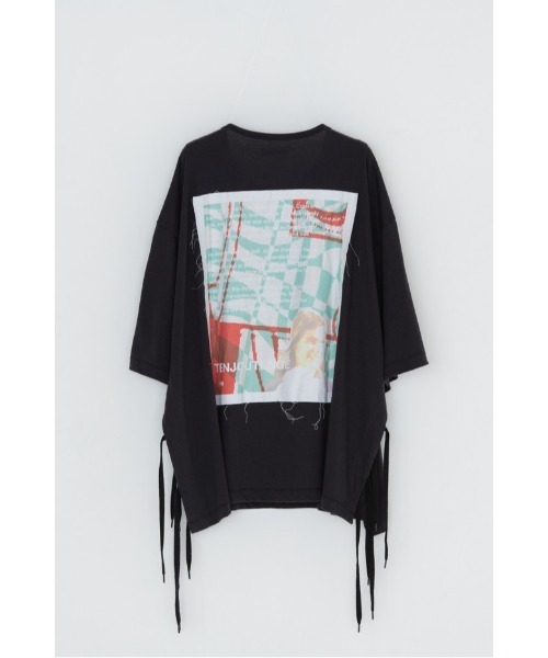 DISCOVERED（ディスカバード）の「KIRIBARI S/S TEE（Tシャツ/カットソー・メンズ・ブラック/ホワイト・LARGE/SMALL）」の9枚目の写真