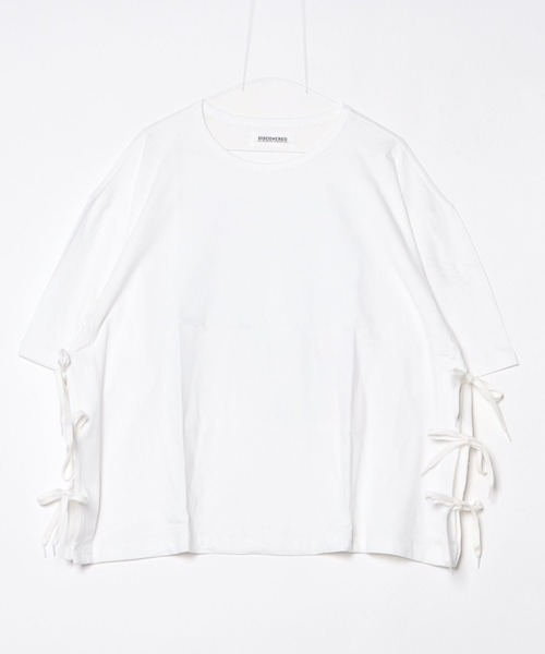 DISCOVERED（ディスカバード）の「KIRIBARI S/S TEE（Tシャツ/カットソー・メンズ・ブラック/ホワイト・LARGE/SMALL）」の3枚目の写真