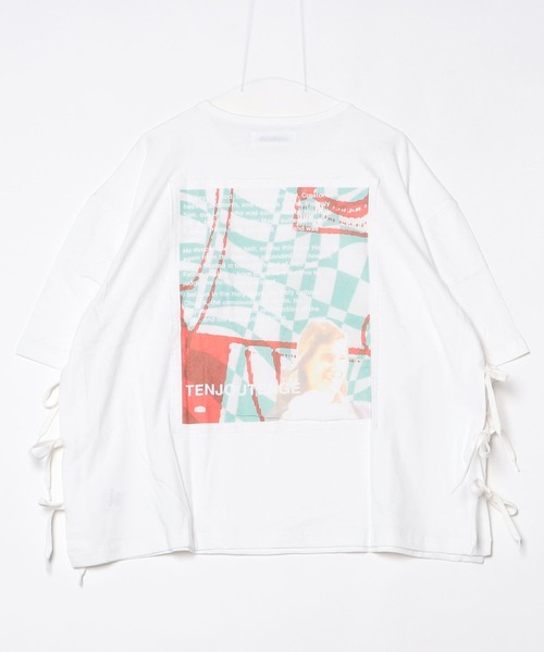 DISCOVERED（ディスカバード）の「KIRIBARI S/S TEE（Tシャツ/カットソー・メンズ・ブラック/ホワイト・LARGE/SMALL）」の10枚目の写真