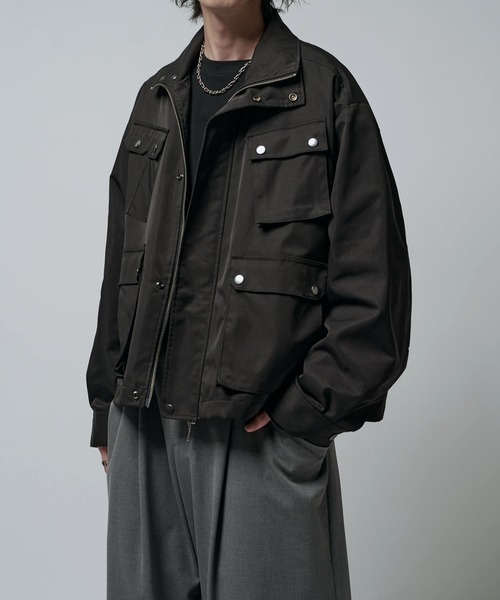 Neucon/ニューコン】マルチポケットテックスタンドオーバー