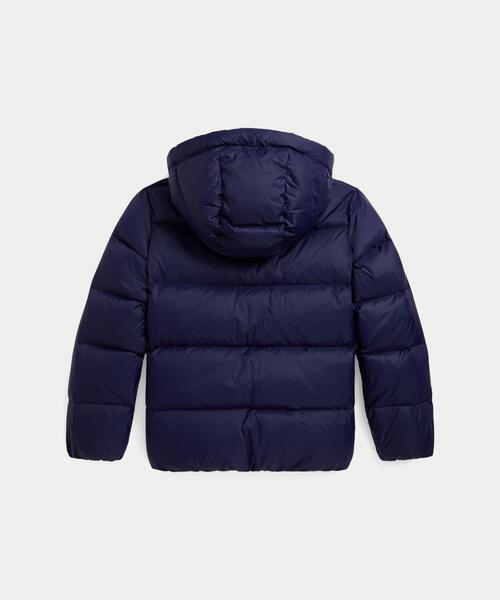 POLO RALPH LAUREN CHILDRENSWEAR（ポロ ラルフ ローレン チルドレンズウェア）の「ダウン フーデッド ジャケット（ダウンジャケット/コート・キッズ・ネイビー系1・S/M/L/XL）」の9枚目の写真