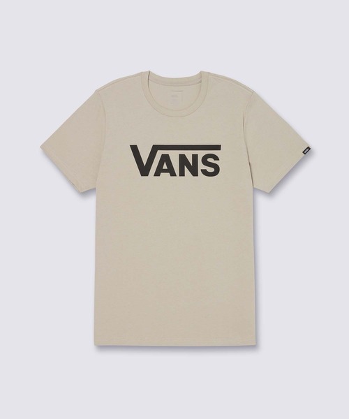 VANS(バンズ)の「ドロップVロゴ Tシャツ(Tシャツ/カットソー・メンズ・ライトブラウン・SMALL/MEDIUM/LARGE/X-SMALL)」の1枚目の写真