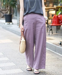 未使用品【SEVENTY】セブンティ　麻　リネン　カジュアルパンツ 楽天市場】パンツ 7分丈（素材（生地・毛糸）麻・リネン