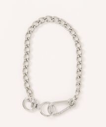 SPINNS | 【40cm】シルバーチェーンネックレス/カラビナフック付き/ユニセックス対応(ネックレス)