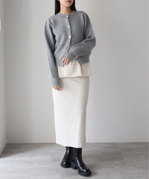 model：155cm. 着用サイズ：FREE