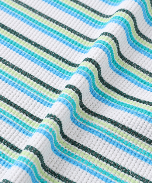 WOKE EDGE/ウォークエッジ/Glit Border Thermal（Tシャツ