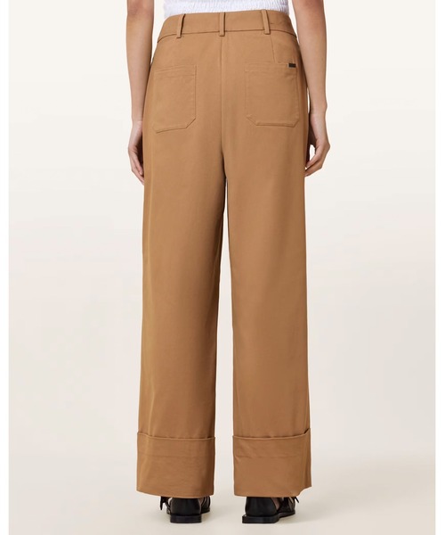 ALLSAINTS(オールセインツ)の「POPPY BROWN CHINO TROUSERS | POPPY ブラウン チノ トラウザー(チノパンツ・レディース・ブラウン系その他・4/6/8/10)」の6枚目の写真