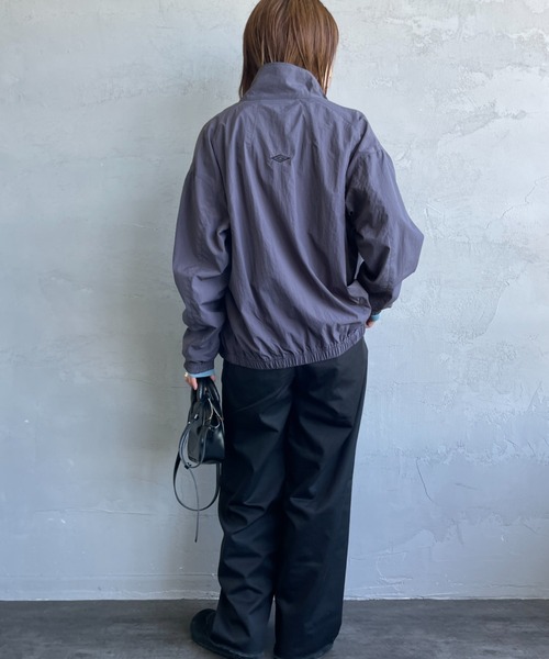 bt！完売品▲アンブロ ジーンズファクトリー別注 L トラックジャケット umbro（アンブロ） ブルゾン アウター 別注 ナイロントラックブルゾン