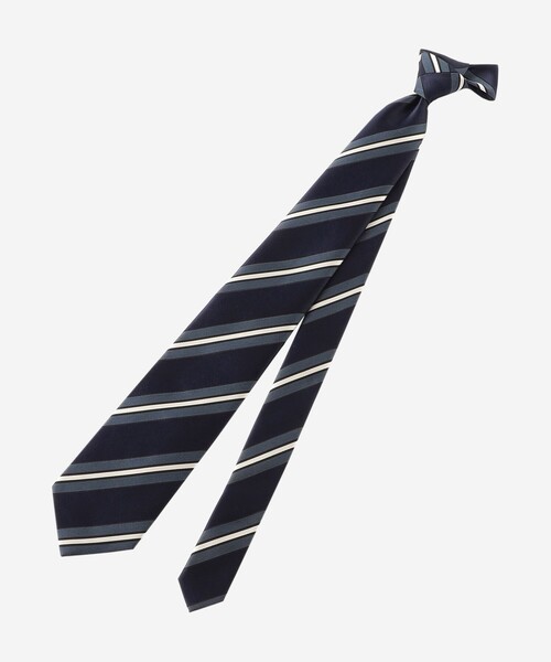 MACKINTOSH LONDON(マッキントッシュ ロンドン)の「オルタネイトストライプネクタイ(ネクタイ・メンズ・ネイビー/レッド系その他2/グリーン系その他6・FREE)」の2枚目の写真