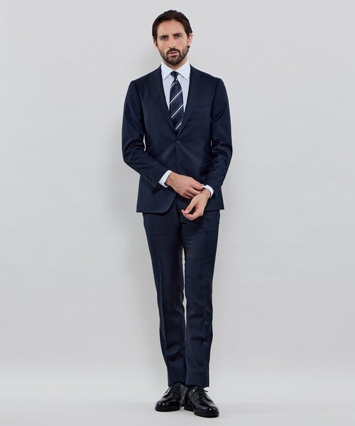 MACKINTOSH LONDON(マッキントッシュ ロンドン)の「オルタネイトストライプネクタイ(ネクタイ・メンズ・ネイビー/レッド系その他2/グリーン系その他6・FREE)」の7枚目の写真