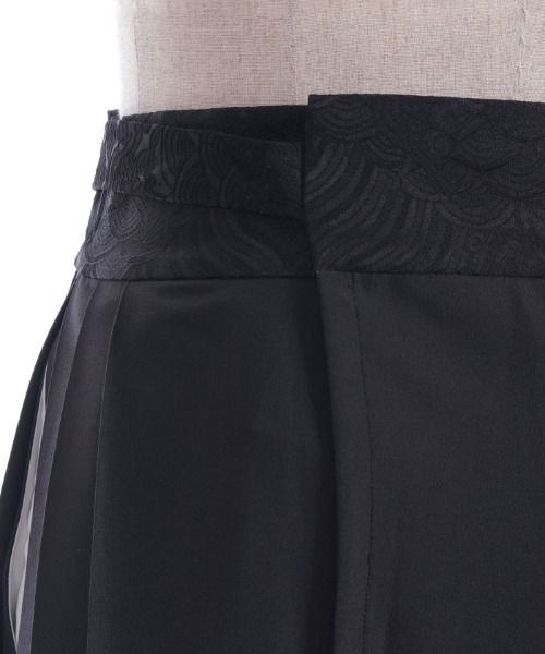 セール】ガシャドクロ柄巻きスカート（スカート）｜REZEN（リゼン）の