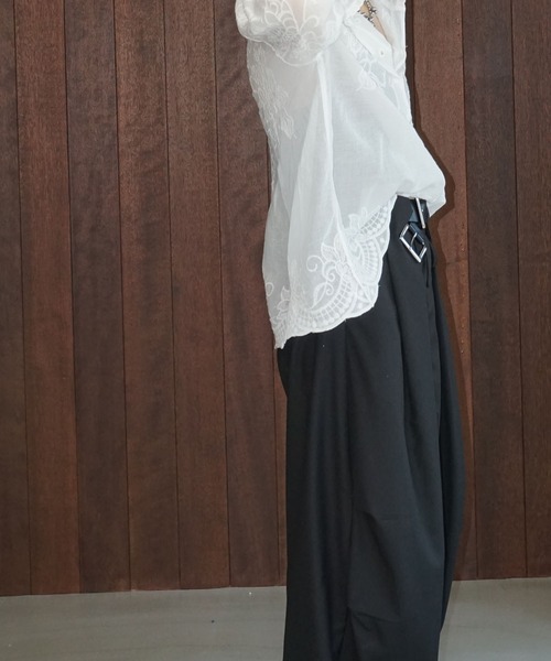 プリーツプリーズ　ベルトループパンツ プリーツプリーズ ベルトループパンツ SWING – isseymiyake.com