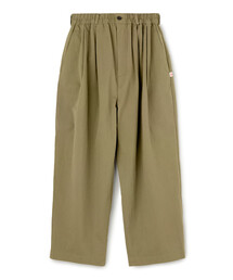 DANTON ダントン　パンツ　ベージュ MEN'S C/N TWILL DOUBLE PLEATED EASY PANTS｜PANTS｜DANTON