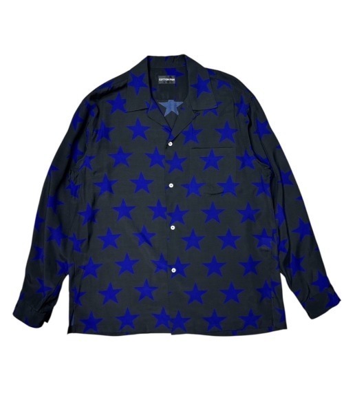 cotton pan（コットンパン）の「COTTON PAN Shawn STAR L/S レーヨンシャツ (Shawn STAR)（シャツ/ブラウス・メンズ・ブラック・2/1）」の3枚目の写真