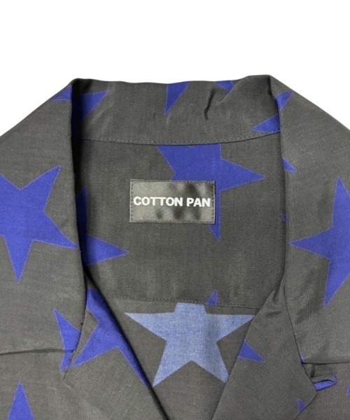 cotton pan（コットンパン）の「COTTON PAN Shawn STAR L/S レーヨンシャツ (Shawn STAR)（シャツ/ブラウス・メンズ・ブラック・2/1）」の4枚目の写真