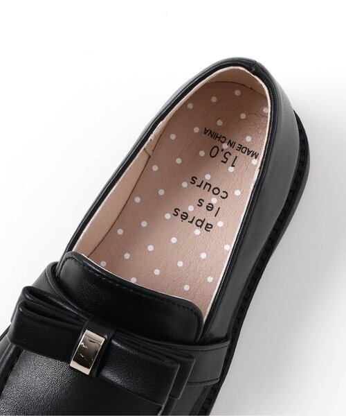 apres les cours（アプレレクール）の「リボンローファー（ローファー・キッズ・ブラック・16/18/15 /19/17）」の14枚目の写真