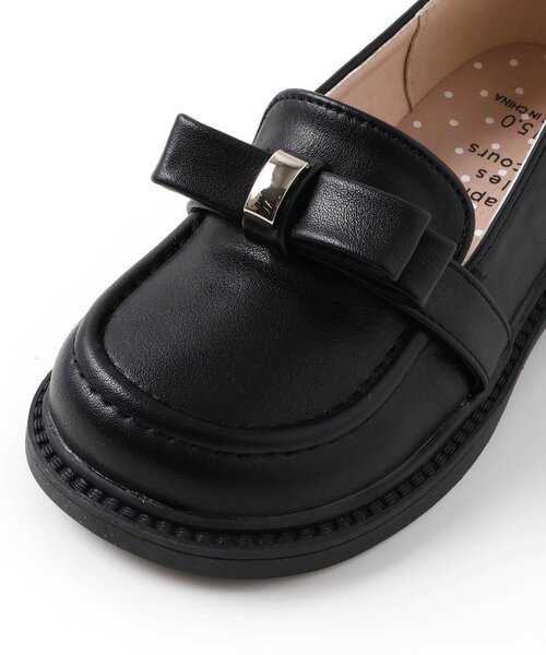 apres les cours（アプレレクール）の「リボンローファー（ローファー・キッズ・ブラック・16/18/15 /19/17）」の15枚目の写真