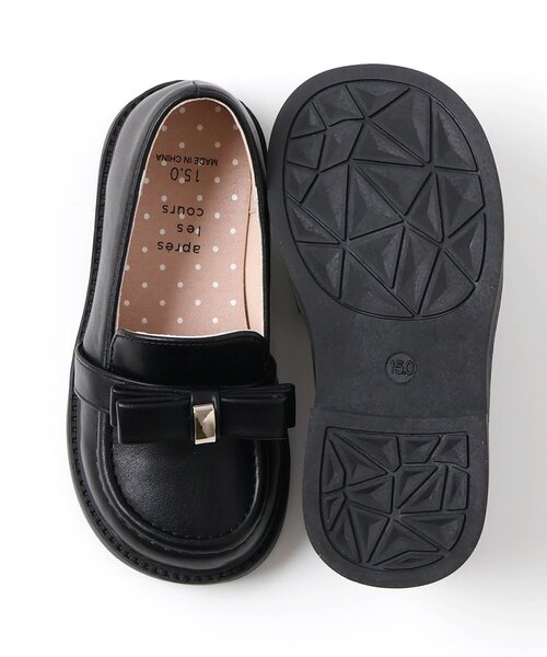 apres les cours（アプレレクール）の「リボンローファー（ローファー・キッズ・ブラック・16/18/15 /19/17）」の18枚目の写真