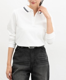 レディースのポロシャツ（ホワイト/白色系）ファッション通販