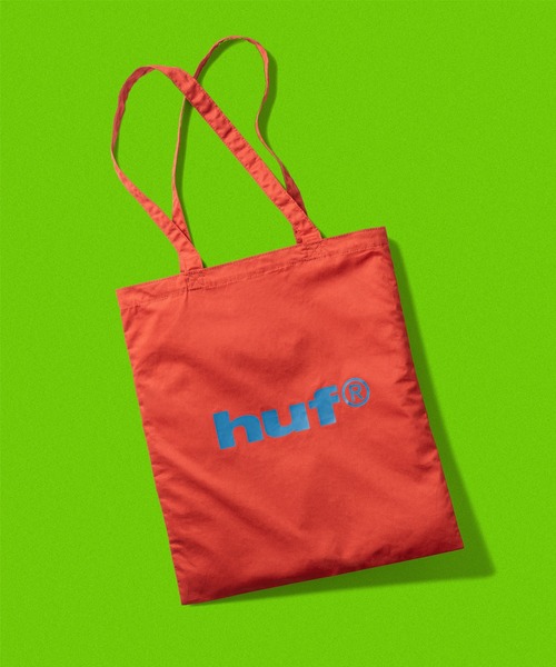 HUF（ハフ）の「HUF eightynine COLOR TOTE BAG（トートバッグ・メンズ・ブラック/ブルー系その他/キャメル/レッド系その他/レモンイエロー・O/S）」の5枚目の写真