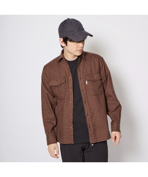 TSシャドーチェックシャツ（シャツ/ブラウス）｜Foxfire（フォックス