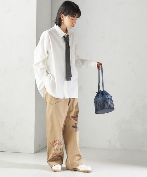 TICCA(ティッカ)の「【SHIPS別注】TICCA: 50th ANNIV オックスフォード シャツ(シャツ/ブラウス・レディース・ライトブルー/ホワイト・ONE SIZE)」の6枚目の写真