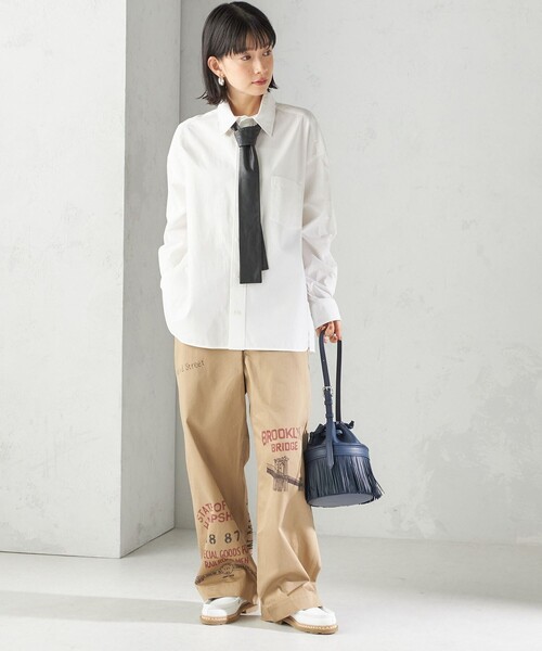 TICCA(ティッカ)の「【SHIPS別注】TICCA: 50th ANNIV オックスフォード シャツ(シャツ/ブラウス・レディース・ライトブルー/ホワイト・ONE SIZE)」の7枚目の写真