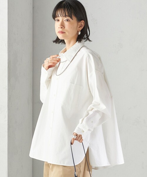 TICCA(ティッカ)の「【SHIPS別注】TICCA: 50th ANNIV オックスフォード シャツ(シャツ/ブラウス・レディース・ライトブルー/ホワイト・ONE SIZE)」の9枚目の写真