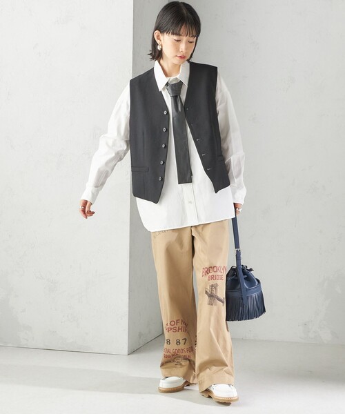 TICCA(ティッカ)の「【SHIPS別注】TICCA: 50th ANNIV オックスフォード シャツ(シャツ/ブラウス・レディース・ライトブルー/ホワイト・ONE SIZE)」の14枚目の写真