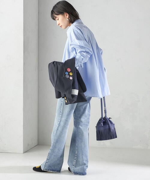 TICCA(ティッカ)の「【SHIPS別注】TICCA: 50th ANNIV オックスフォード シャツ(シャツ/ブラウス・レディース・ライトブルー/ホワイト・ONE SIZE)」の19枚目の写真