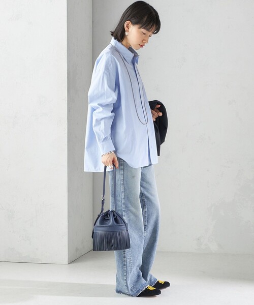 TICCA(ティッカ)の「【SHIPS別注】TICCA: 50th ANNIV オックスフォード シャツ(シャツ/ブラウス・レディース・ライトブルー/ホワイト・ONE SIZE)」の21枚目の写真