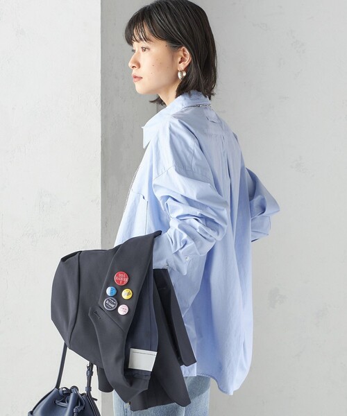 【新品】TICCA (ティッカ) タグ付き シャツ 綿100% ブラウス TICCA ブラウス シャツ 「TICCA(ティッカ)」リネンスクエアビッグ