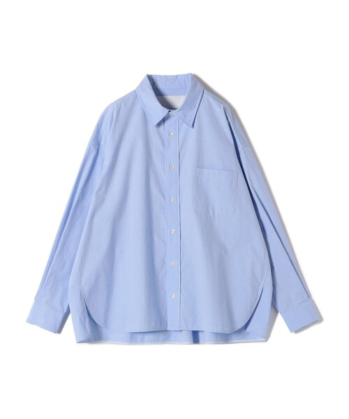 TICCA（ティッカ）の「【SHIPS別注】TICCA:オックスフォード シャツ（シャツ/ブラウス・レディース・ライトブルー/ホワイト・ONE SIZE）」の8枚目の写真