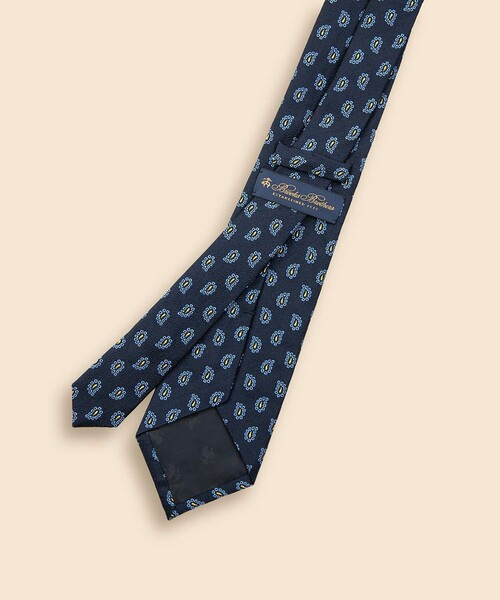 BROOKS BROTHERS(ブルックスブラザーズ)の「シルク ラージペイズリー ジャカードタイ(ネクタイ・メンズ・ネイビー/レッド・ONE SIZE)」の3枚目の写真