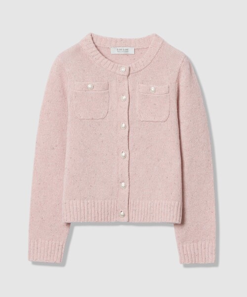 LOULOU WILLOUGHBY】GRAINYラメカーディガン（カーディガン