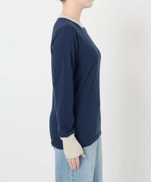 追加》【fifi original collection】trim ロングスリーブTシャツ（T