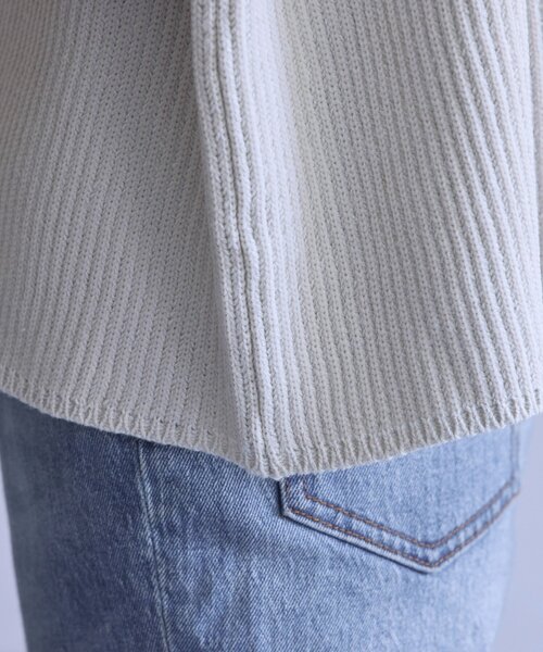 CIAOPANIC TYPY（チャオパニックティピー）の「【WEB限定】スポンディッシュダブルジップニットカーディガン（カーディガン/ボレロ・レディース・ピンク/カーキ/ブラック/グレー/オフホワイト・ONE SIZE）」の7枚目の写真