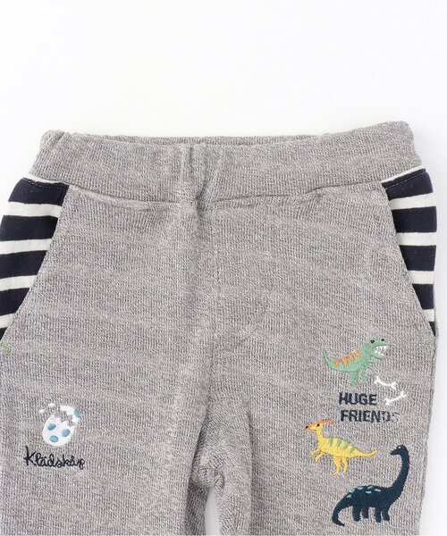 kladskap（クレードスコープ）の「【人気商品再入荷】【直営店で取り扱い無し】恐竜接結ロング丈ストレートパンツ（その他パンツ・キッズ・グレー/ブルー系その他2・90cm/130cm/120cm/110cm/100cm）」の4枚目の写真