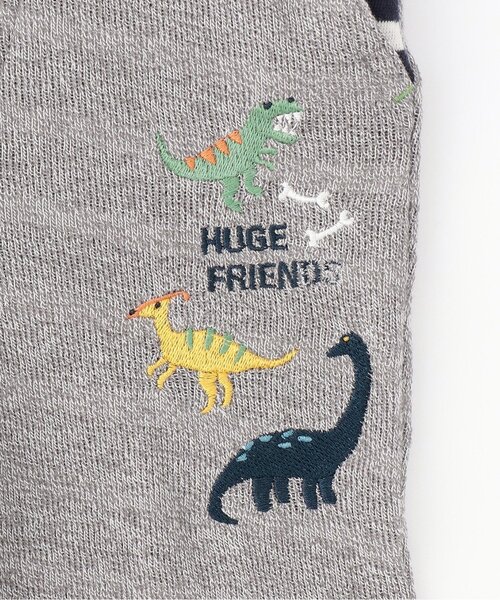 kladskap（クレードスコープ）の「【人気商品再入荷】【直営店で取り扱い無し】恐竜接結ロング丈ストレートパンツ（その他パンツ・キッズ・グレー/ブルー系その他2・90cm/130cm/120cm/110cm/100cm）」の8枚目の写真