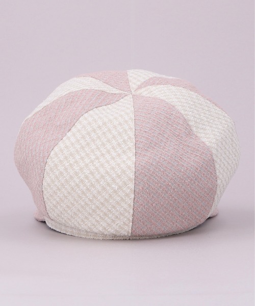 CA4LA（カシラ）の「REMI CASQUETTE（キャスケット・レディース・ブラック/ブラック×ホワイト/ピンク・ONESIZE）」の6枚目の写真