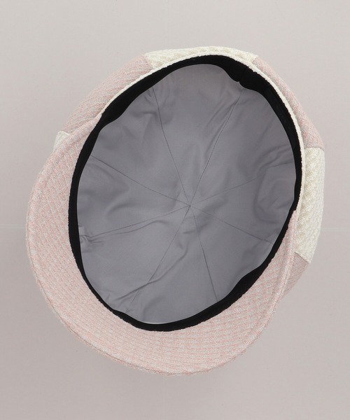 CA4LA（カシラ）の「REMI CASQUETTE（キャスケット・レディース・ブラック/ブラック×ホワイト/ピンク・ONESIZE）」の7枚目の写真