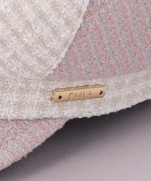 CA4LA（カシラ）の「REMI CASQUETTE（キャスケット・レディース・ブラック/ブラック×ホワイト/ピンク・ONESIZE）」の9枚目の写真